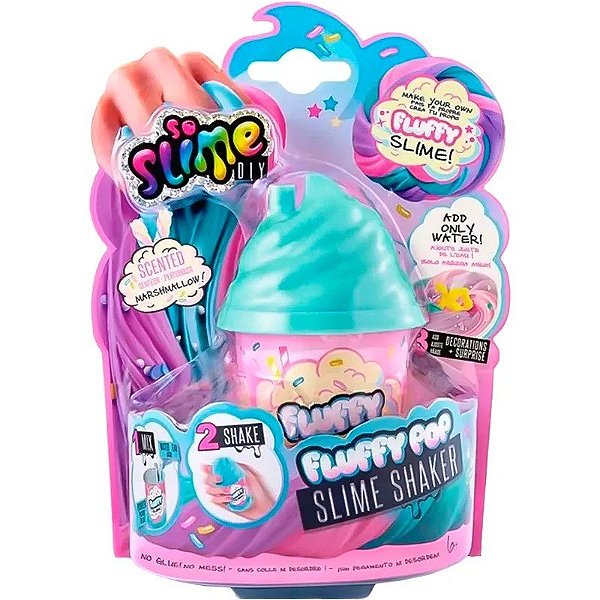 Kit Slime Fofo Shaker So Slime DIY Canal Toys - SSC096