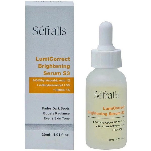 Soro Iluminador Séfralls LumiCorrect Brightening S3 - 30mL