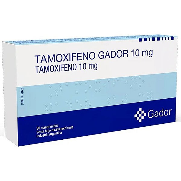 Tamoxifeno Gador 10 mg (30 Comprimidos)