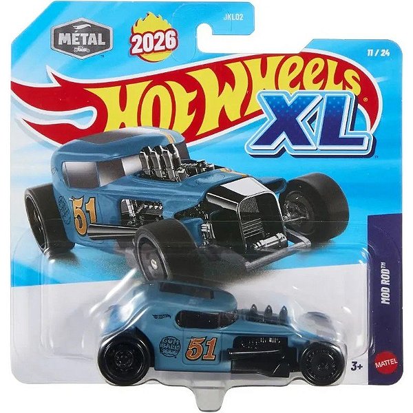 Hot Wheels XL Carro Mod Rod - Mattel JKL02 JKL11