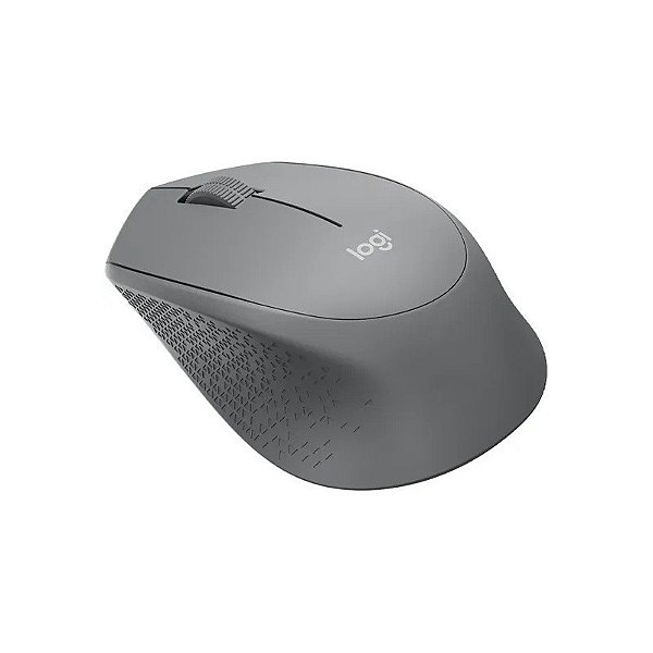Mouse Sem Fio Logitech M280 Confort Plus Até 1.000 Dpi - Cinza