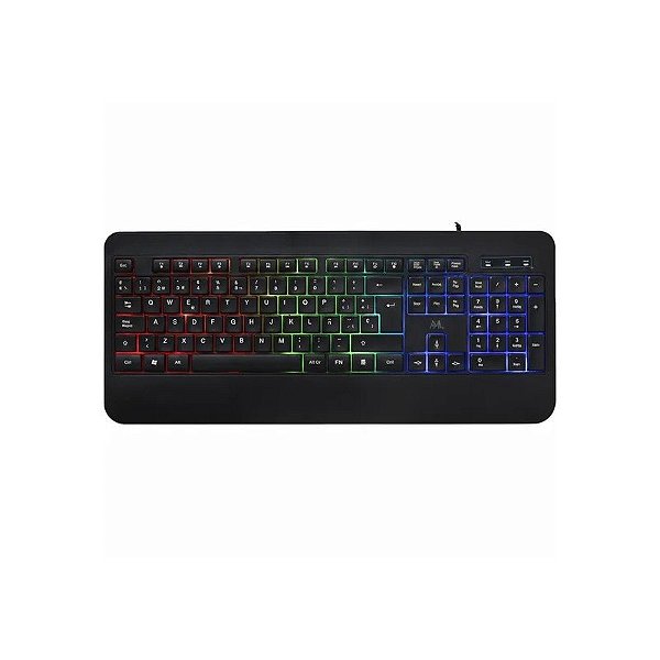 Teclado Mtek KB-7701LR Português - Preto (Caixa Feia)