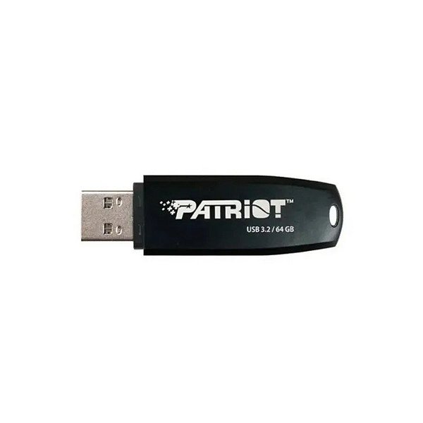 Pendrive Patriot Xporter Core 64GB USB 3.2 - Preto PSF64GXRB3U