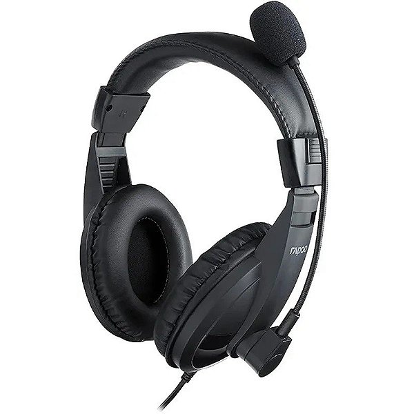 Fone de ouvido Rapoo H150S com cabo USB