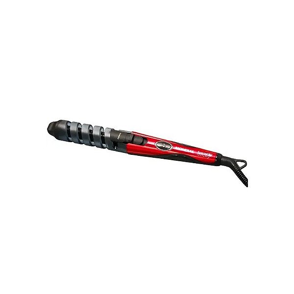 Modelador de Cabelo Mondial Spiral Infinity EM-05 Bivolt - Vermelho/Preto