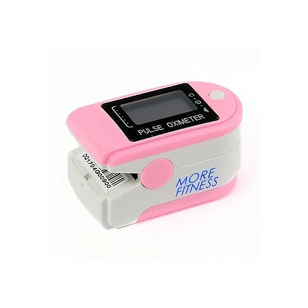 Oxímetro More Fitness MF-417 para Dedo A Pilha - Rosa/Branco