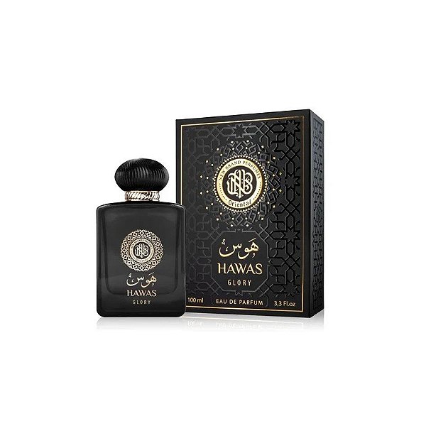Perfume New Brand Hawas Glory - Eau de Parfum - Masculino - 100ML