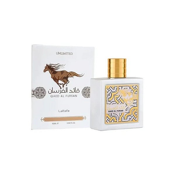 Perfume Lattafa Qaed Al Fursan Unlimited Eau de Parfum Unissex 90ML