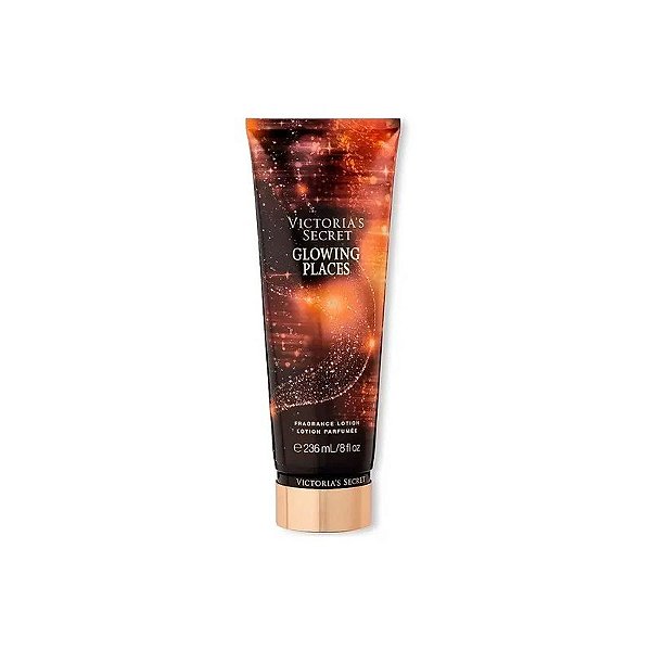 Loção Corporal Victoria's Secret Glowing Places Feminino 236ML