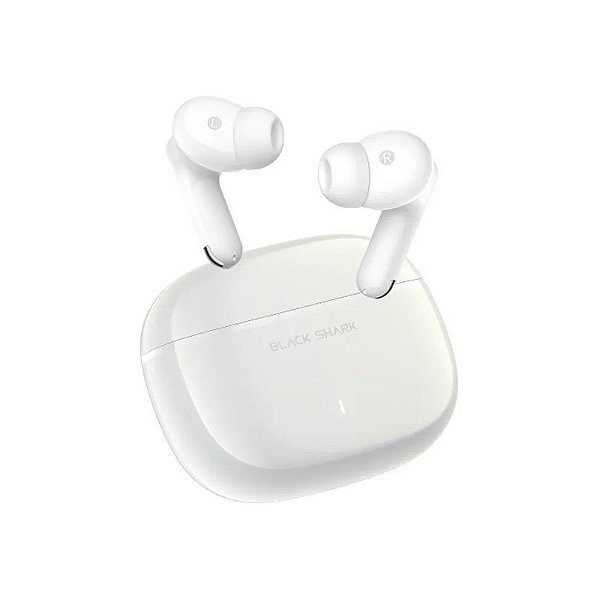 Fone de Ouvido Sem Fio Black Shark T23 com Cancelamento de Ruído - Branco
