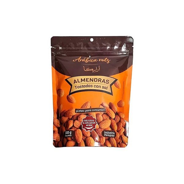 Pacote de Amêndoas Arábica Torradas com Sal 300G