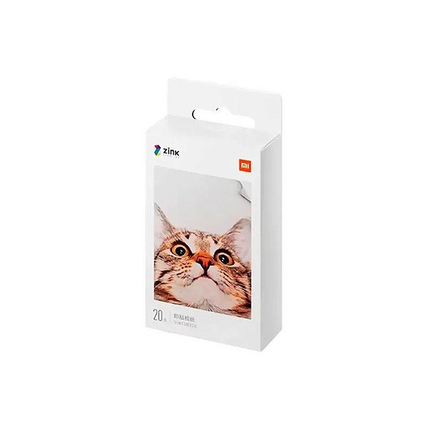 Pacote de 20 unidades de Papel Fotográfico para Impressora Xiaomi Mi Photo Printer XMBXXZ01HT