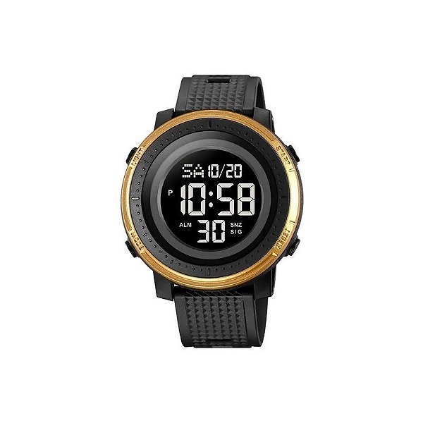 Relógio Masculino Digital Skmei 2215 GD Ouro