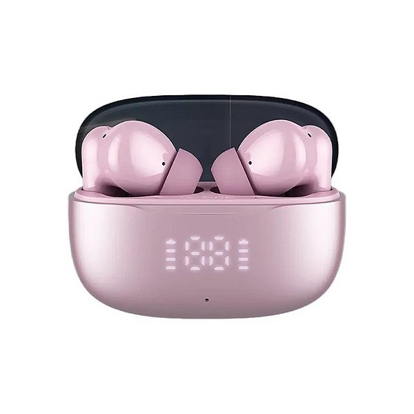 Fone de Ouvido Sem Fio G-Tide Colorbeats com Cancelamento de Ruído Ativo/Passivo - Rosa