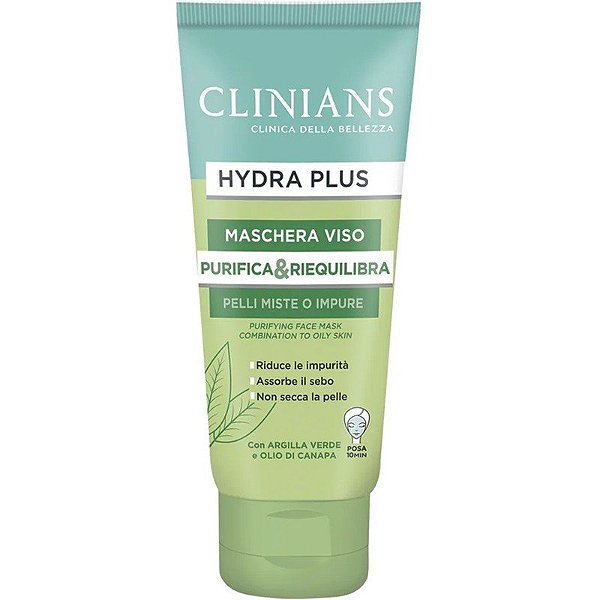 Máscara Facial Clinians Hidra Plus - 75mL