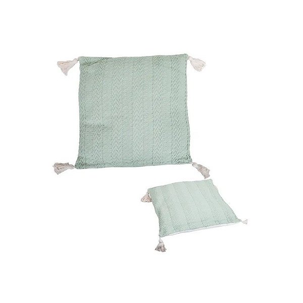 Travesseiro Com Enchimento 45X45CM Verde