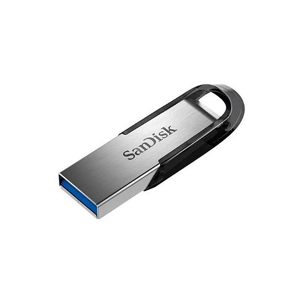 Pen Drive Sandisk Ultra Flair SDCZ73-064G-G46 - 64GB - Prata