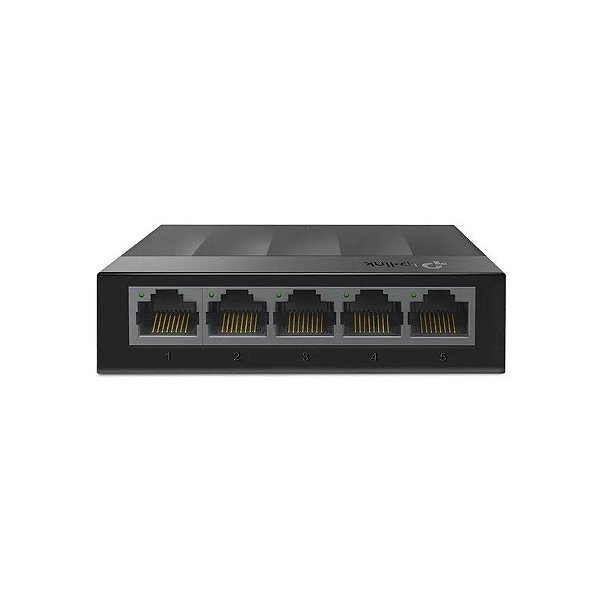 Interruptor TP-Link LS1005G - 5 Portas - 10MBPS - Preto