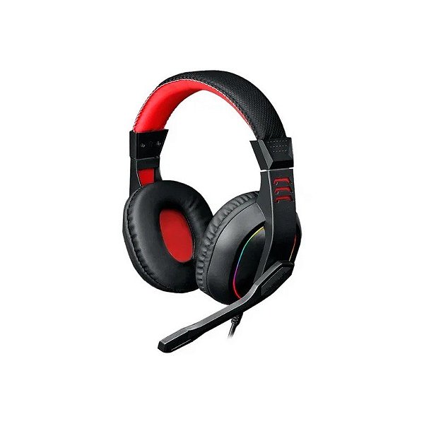 Fone P2 Redragon H120 Ares Preto/Vermelho 9950376783431
