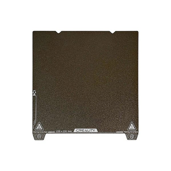 Kit Placa de Impressão Creality 235x235mm Aço Mola para Impressora 3D - 4004090125