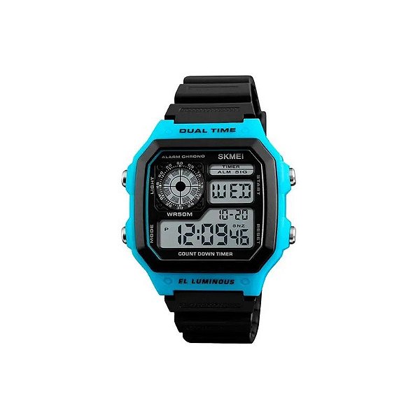 Relógio Masculino Digital Skmei 1299 Azul