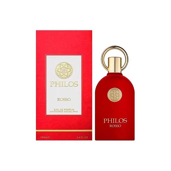 Perfume Maison Alhambra Philos Rosso Eau de Parfum Unissex 100 ML