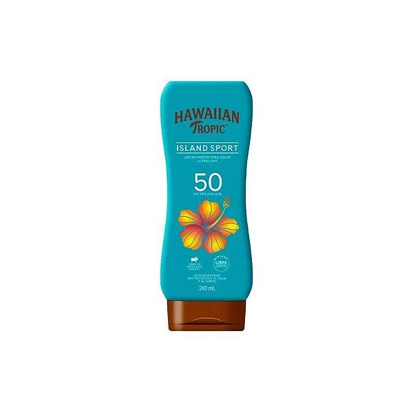 Protetor Solar Hawaiian Tropic Island Sport Creme FPS50 240ml (2 un)