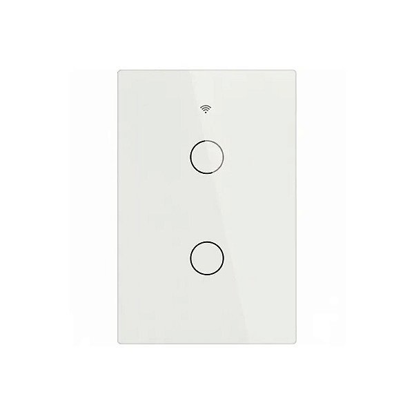 Interruptor Inteligente Moes WS-US2-LW-220N com Wi-Fi/RF/Alexa - Branco