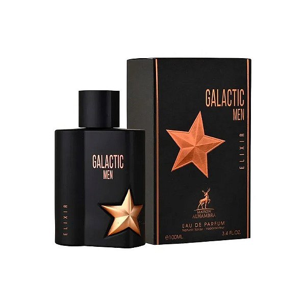 Perfume Maison Alhambra Galactic Elixir Intense Eau de Parfum Masculino 100ml