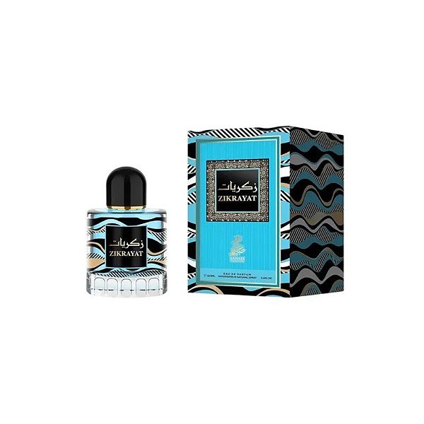 Perfume Sahari Zikrayat - Água de Perfume - Unissex - 100ML
