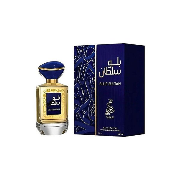 Perfume Sahari Blue Sultan - Água de Perfume - Unissex - 100ml