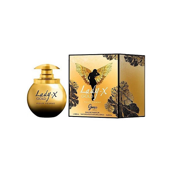 Perfume Grace Of London Lady-X Gold - Eau de Parfum - Feminino - 100ml