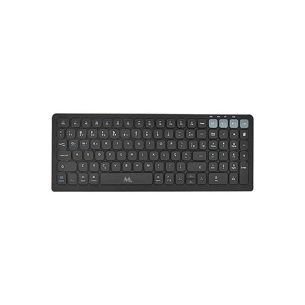 Teclado Sem Fio/Bluetooth Mtek KWB-2670 Em Português - Preto