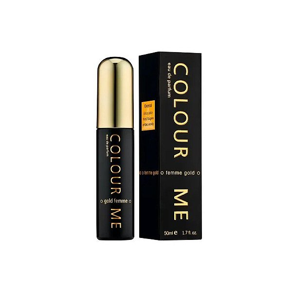 Perfume Colour Me Gold - Eau de Parfum - Feminino - 50ML