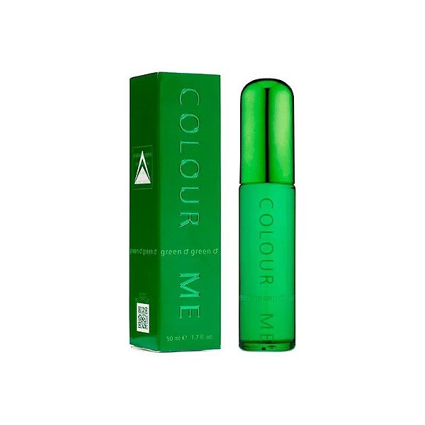 Perfume Colour Me Green - Água de Perfume - Masculino - 50ML