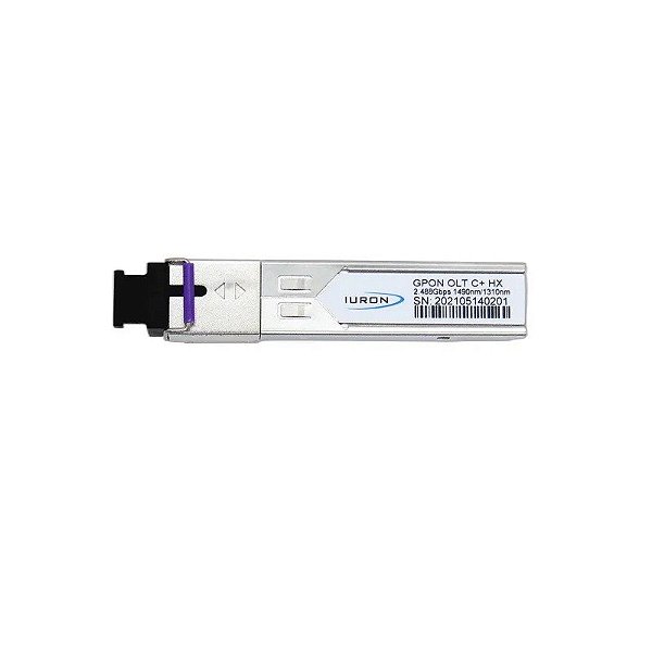 Módulo SFP GPON OLT Classe C+ 20KM Iuron Vsol FBH Cdata
