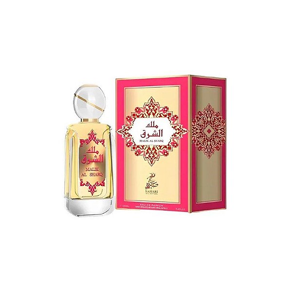 Perfume Sahari Malik Al Sharq - Água de Perfume - Unissex - 100ML