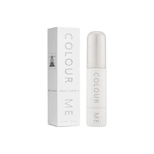 Perfume Colour Me White - Água de Perfume - Masculino - 50ML