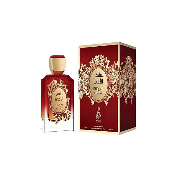 Perfume Sahari Ishqi Al Ahmar - Água de Perfume - Unissex - 100ML