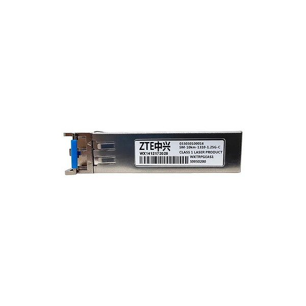 Modulo SFP+ F. M 1.25G 10KM LC Duplex SM TX1310NM Zte
