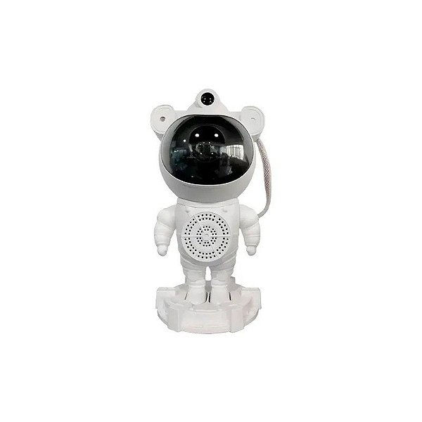 Projetor de Luz Astronauta DS-12618 - Céu Estrelado - com Controle - Bivolt - Branco