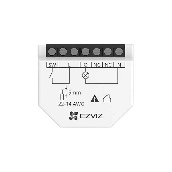 Relé Wi-Fi Smart Ezviz CS-T35-R100-W Branco