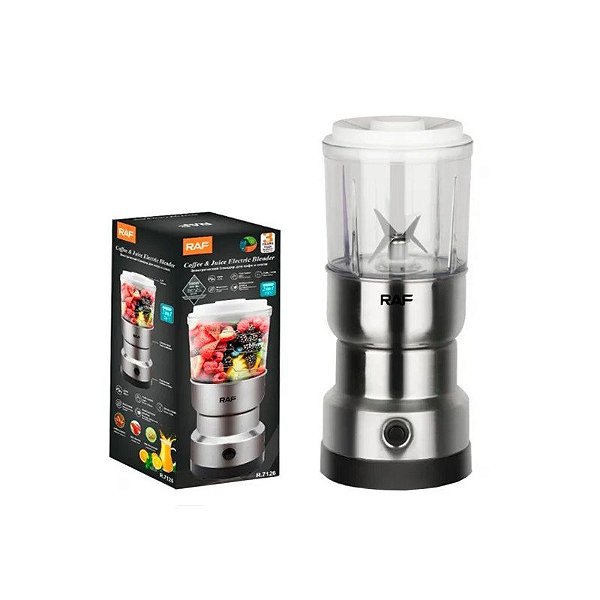 Moedor de Café e Grãos Raf R.7126 350ML 220V Inox