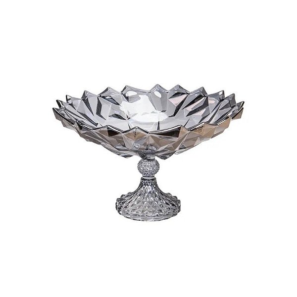 Fruteira Decorativa 32X20CM - Cinza