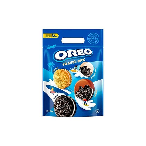 Pacote de Biscoito Oreo Travel Mix 274G