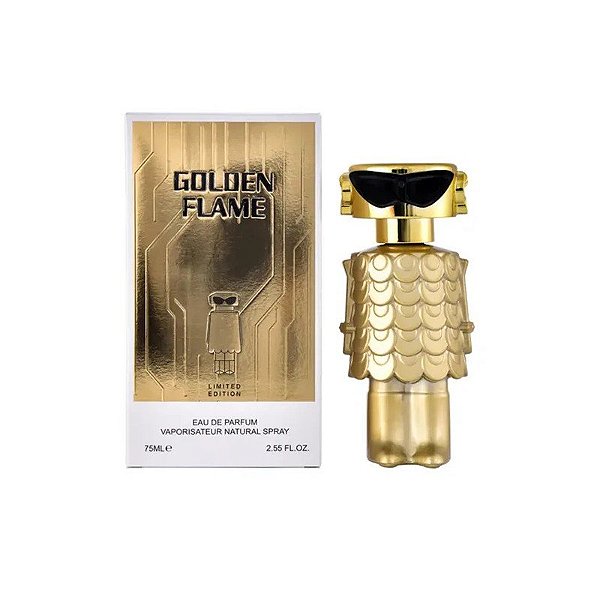 Perfume Feminino Lovali Flame Golden Edp 75ML