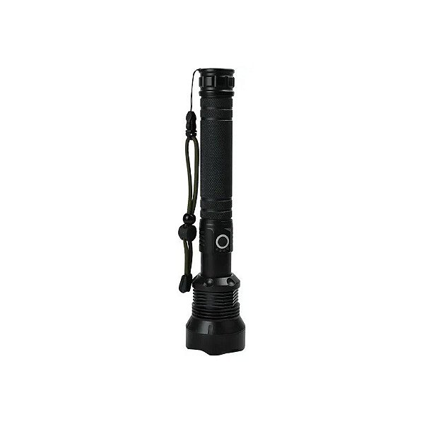 Lanterna X-Balog P90 BL-2071-P90 - 4000 Lumens - Recarregável - Preta