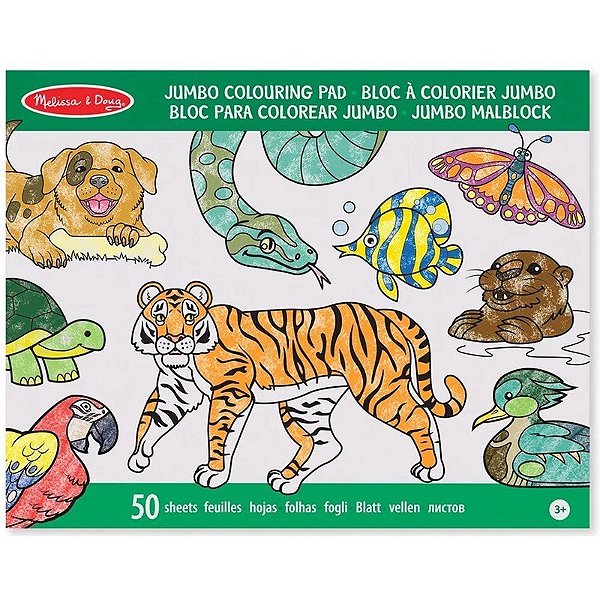 Livro Gigante para Colorir Melissa & Doug - 14200