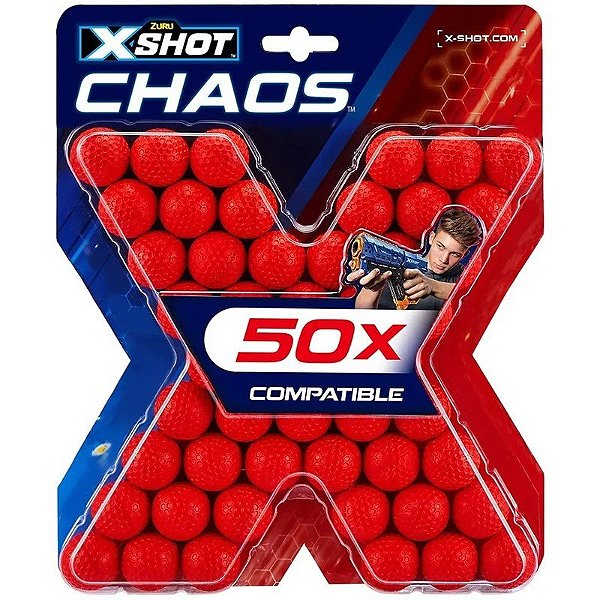 Recarga Zuru X-Shot Chaos 36327 (50 Unidades)