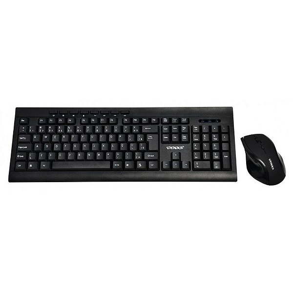 Teclado e Mouse Sem Fio Satellite AK-726G